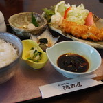 池田屋 - マグロカツ定食