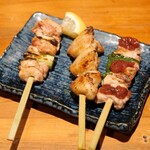 Kushiyaki Bistro Fukumimi Shinjuku Ten - 串盛り合わせ