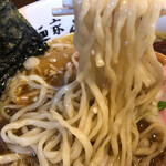 Menya Oosuka Sukagawa Ten - 自家製縮れ麺