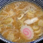 舎鈴 - 舎鈴 西葛西店 つけめんのつけ汁 魚粉の香り・旨味がかなりなくなりました