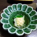 Kappo Ryokan Momoyama - 小鉢 数の子旨出汁 糸がき添え