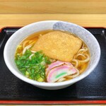 手打うどん きぬや食堂 - 料理写真:きつねうどん・そば　550円