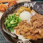 Hanamaru Udon Akitagawa Moto Ten - 牛すきぶっかけ