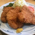 とんかつ雅 - 料理写真:ひれかつ定食。1375円。