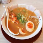 Ramen Yokozuna Tondabayashi Ten - 味玉ラーメン　￥810