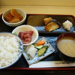 食工房とび田 - 銀だらみそ漬定食