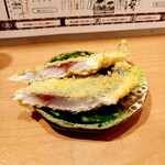 Izakaya Kakuyuu - レアあじフライ 594円