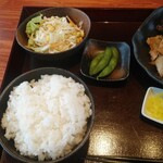 Giyaman Tei - 豚肉しょうが焼定食ご飯大盛り