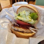 モスバーガー - モーニング野菜バーガーです。