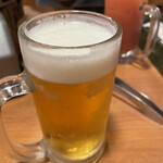 Yakiniku All you can eat Karubi Ichiba Tenjin Ten - 生ビールは小ジョッキ？