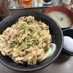 Densetsu no Sutadon Ya Kameido Ten - すた丼(肉増し) 730円+250円