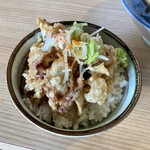 Yashima - ミニゲソ丼　ゲソ揚げ丼とはちゃうんだ！