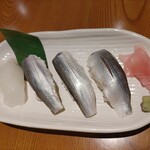 海鮮居酒屋 はなの舞 - いか　こはだ