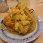 晩杯屋 - 野菜天