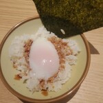 Marugen Ramen Imabari Ten - 温玉ごはんセット（温玉ごはん）