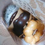 mister Donut Akosu Soka Ekimae - ポンデリング、ポンデエンゼル、チョコファッション、ココナッツチョコ