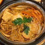 Washoku Restaurant Tengu Warabi Ten - 煮込みうどん899円