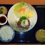 Sumibi Yaki Shokudo Kokoro - 店仕込おろしポン酢ハンバーグ定食