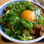 Yoshinoya Sennonji Ten - 牛ネギ玉丼