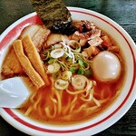 Ramen Senmon Ten Takahashi - 醤油チャーシューラーメン＋煮玉子。