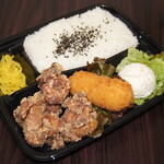 葵どり - カニコロ弁当 Kanicoro Bento【新商品】ジューシーな唐揚げとサクッとした衣の中に、とろっとしたカニクリームがたっぷり入ったカニコロ弁当！