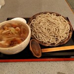 Usagi An - 2023年2月3日(金) うさぎ庵さん 豚肉せいろ蕎麦 1,100円