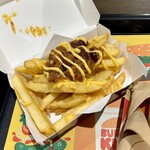 バーガーキング - セットのサイドメニューは＋¥80でチリチーズフライ