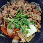 Yoshinoya Takasaki Kamiorui Cho Ten - 牛すき鍋膳