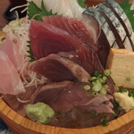 Tsukiji Shokudo Genchan Toshimaku Higashikebukuro Ten - (2022.07)お刺身定食