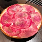 Yakiniku Ojisan - 炙りタンしゃぶ　750円