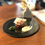 Restaurant Shimiya - ③野菜×野菜　栗万次郎かぼちゃ　あじ紅赤カブ　アレッタ　サラダあかりほうれん草　聖護院大根　紅くるり大根