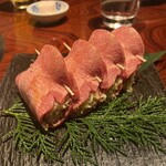 Kuroge Wagyu Yakiniku Ushikuro Kameido Ten - ネギはさみタン塩