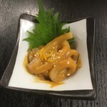 Kitamae Sengyo Yosoro - 手作りスルメイカの塩辛　680円