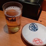 魚がし寿司 - 瓶ビール