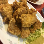 中華料理 龍虎 - とり天