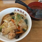 大阪王将 - 中華丼（小）