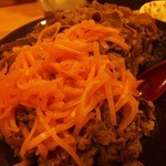 Sukiya Dotonbori Icchome Ten - メニュー表にない裏メニュー！並盛りの肉６倍ある牛丼キングVSえいじ＠
      