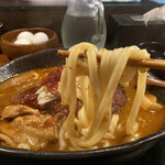 Spicy Curry UDON BE - ハンバーグカレーうどん