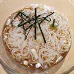 Yakiniku King Abiko Ten - 麺硬めだったそうめん(2023.2.24)