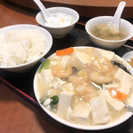 Fukuan Ro - 蝦仁豆腐ランチ