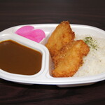 葵どり - チキンカツカレー2個 chicken cutlet curry【新商品】特製醬油を使用したチキンカツ。サクサク食感を楽しめカレーとの相性がたまらない。