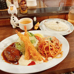 Grill & Yoshoku Agape - Aランチ 1430円