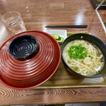 Kuruma Udon - カツ丼セット700円税込