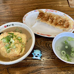 Tenka Ippin Marugame Oishi Hiroba Ten - こってり天津飯に餃子