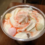 Doutor Coffee Shop Asti Oogaki Ten - 桜オレわらび餅M(580円)