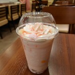 Doutor Coffee Shop Asti Oogaki Ten - 桜オレわらび餅M(580円)