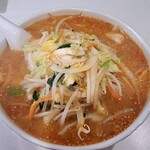 Eitaro - みそにんにく野菜ラーメン(大盛)　950円(+100円)