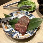 Yakiniku Horumon Takeda Nakano Ten - 厚切りハラミステーキ799円