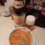 Choi Nomi Hidaka Ya Yamato Chuo Dori Ten - 瓶ビール、もつ煮込み