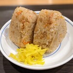 West Udon Ogura Katano Ten - かしわおにぎり 1皿 240円